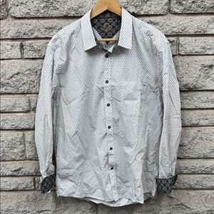 Stylish Geometric Print Button Down Shirt